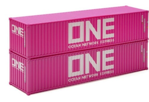 One foot shipping freight - 40-foot,