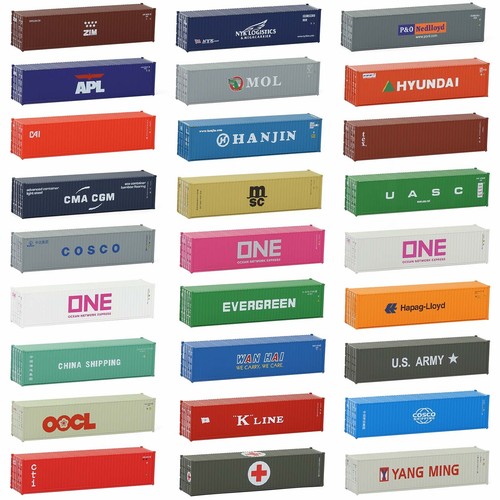 Evemodel 3pcs scale 40ft - 3pcs,